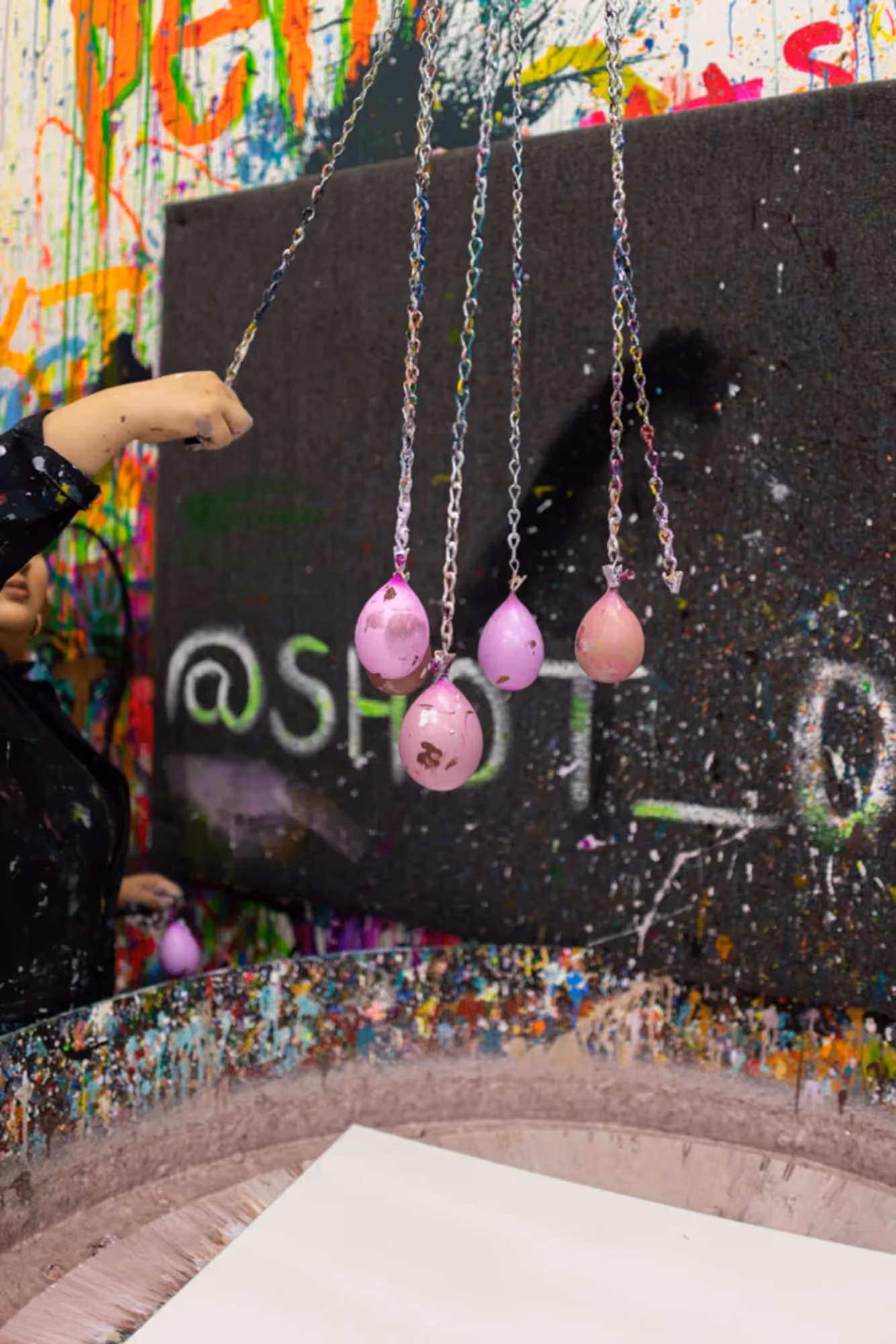 Shot of Art gender reveal workshop photo 2