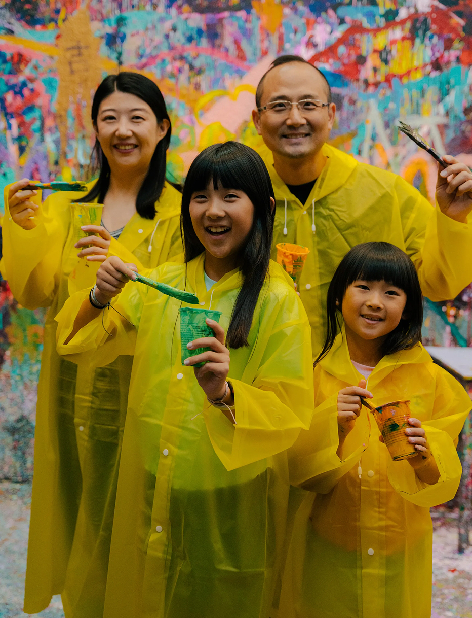 Parent review screenshot describing the creative session