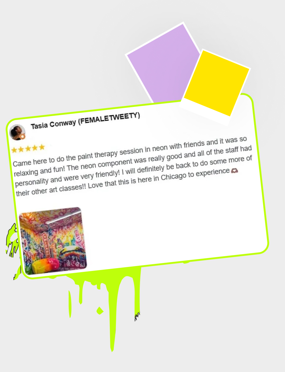 Close-up of a guest aiming a neon water gun