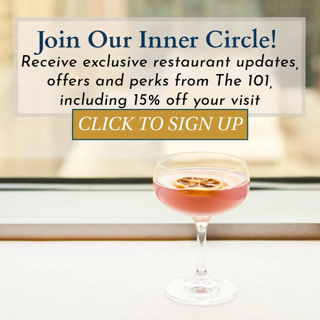 Current 101 Restaurant promotion