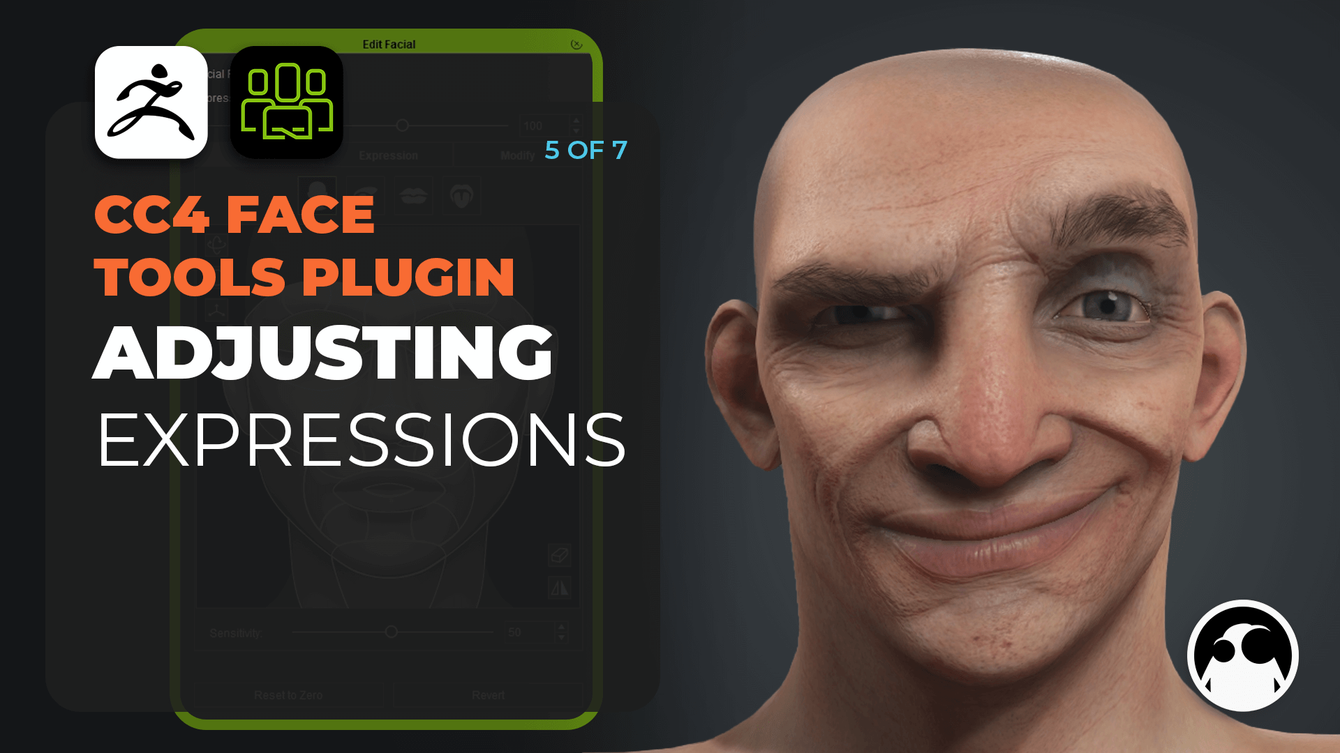 CC4 to ZBrush workflow with the Face Tools Plugin