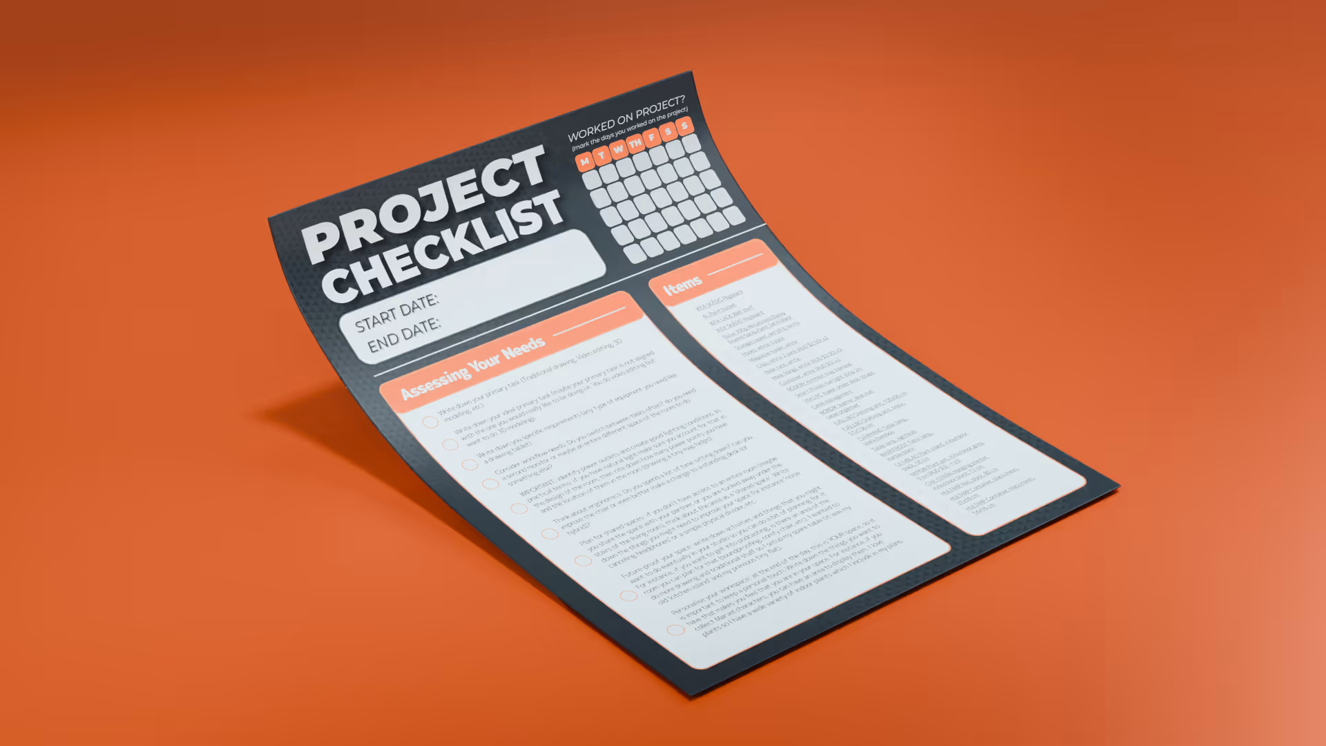 Project Checklist