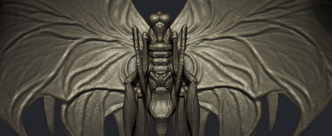 Blocking out a weird flying creature