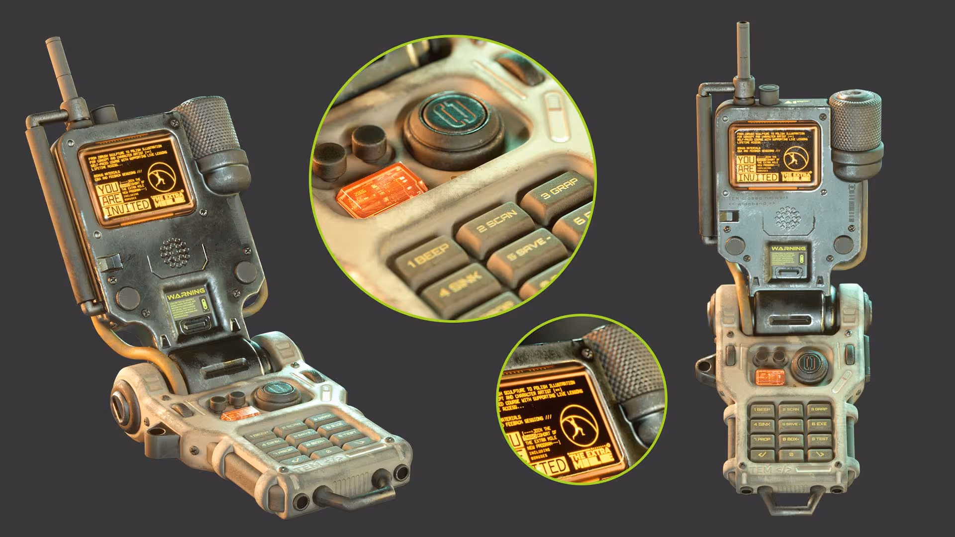 Texturing 3D Modeler assets