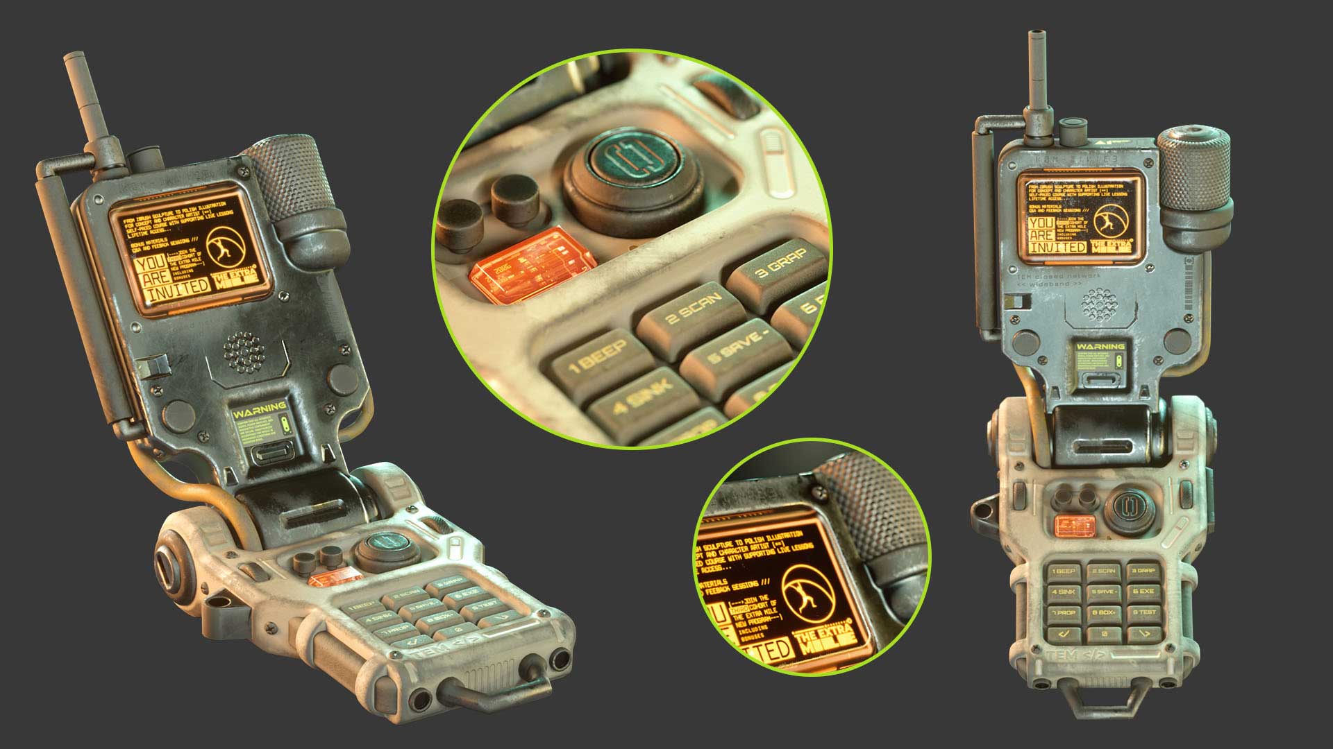 Texturing 3D Modeler assets
