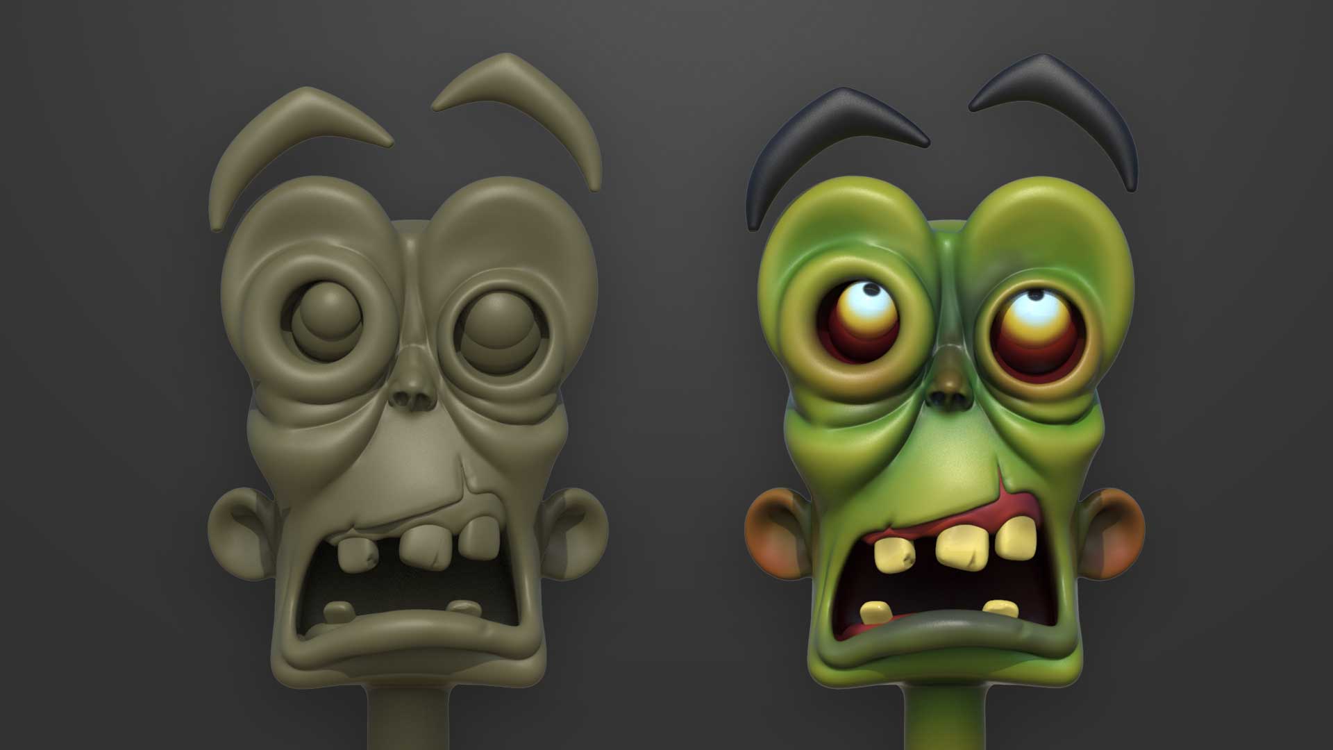 Creating a Stylised Zombie