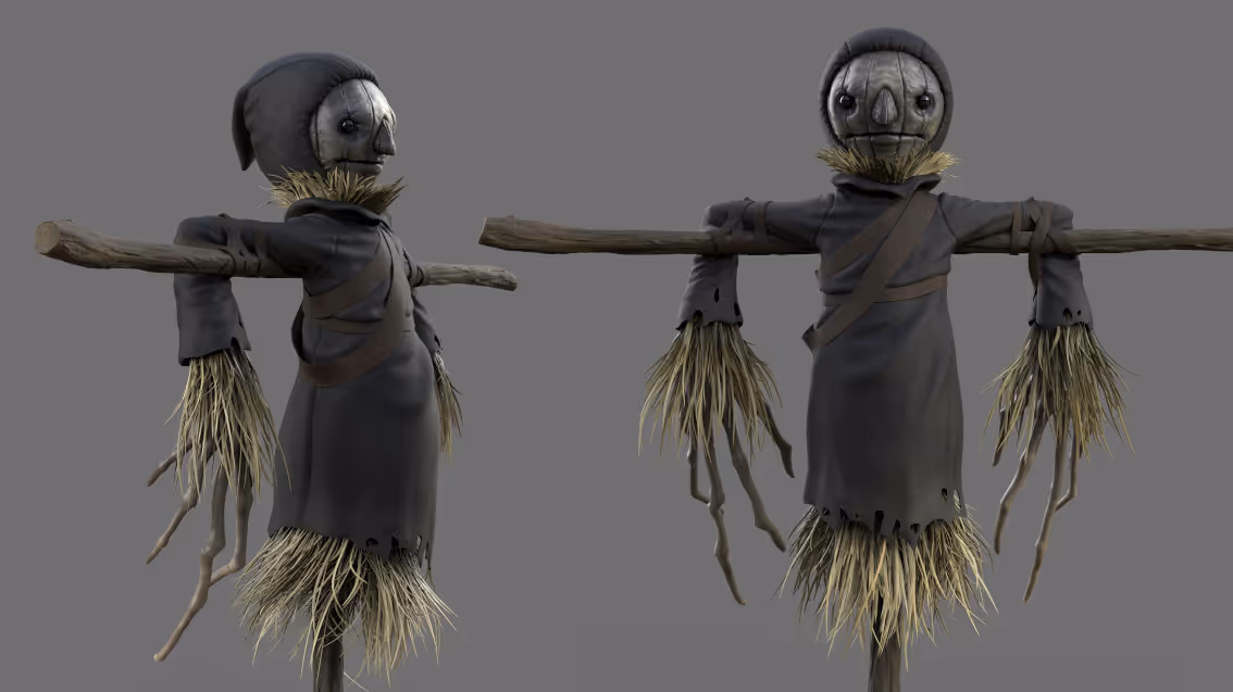 Creating a Scare Crow: Session Two