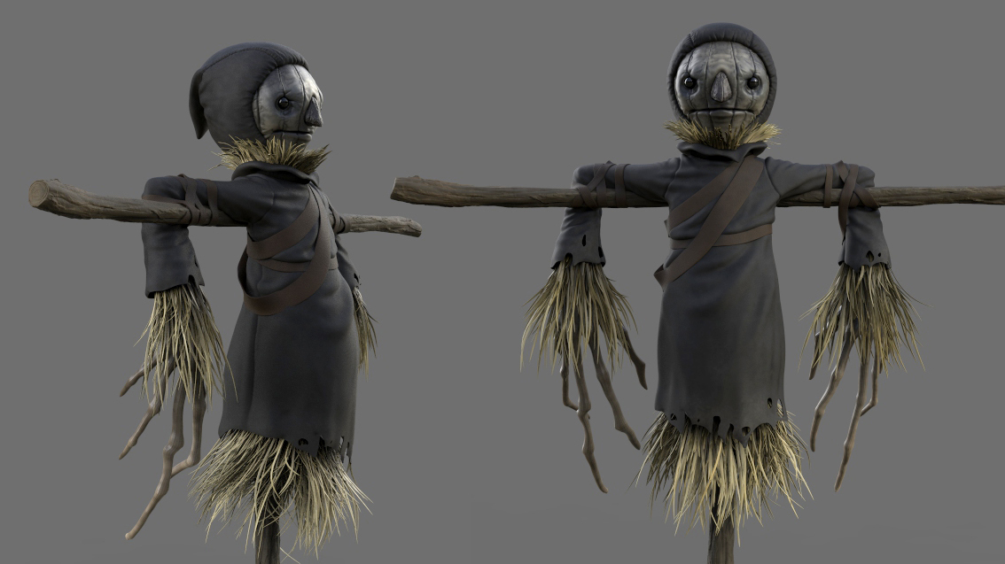 Creating a Scare Crow: Session Two