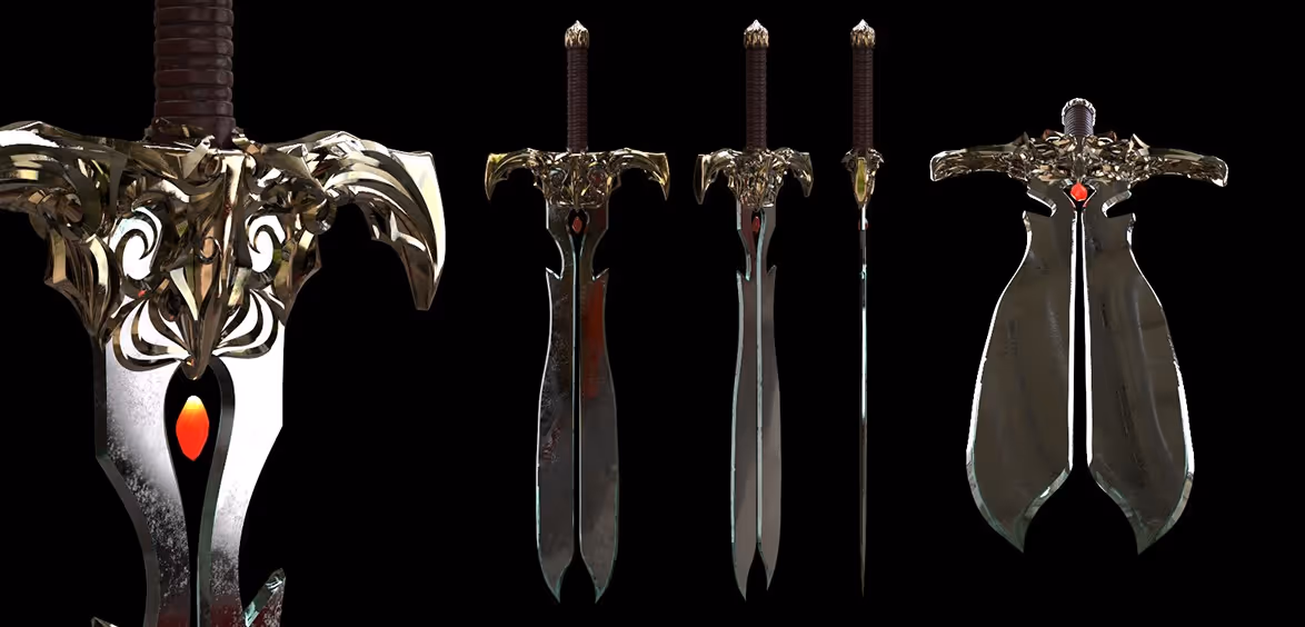 Creating a Sword in ZBrush for the "Swords of Discord' Challenge"