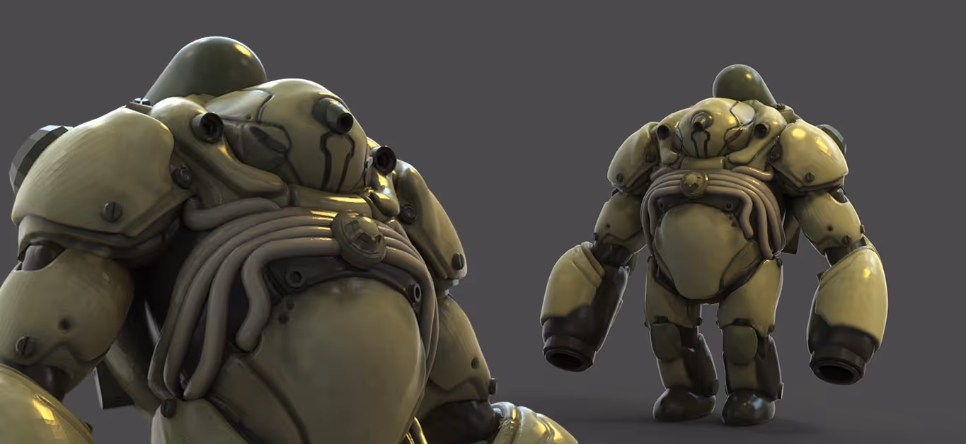 Stylized Mech Robot: Session One
