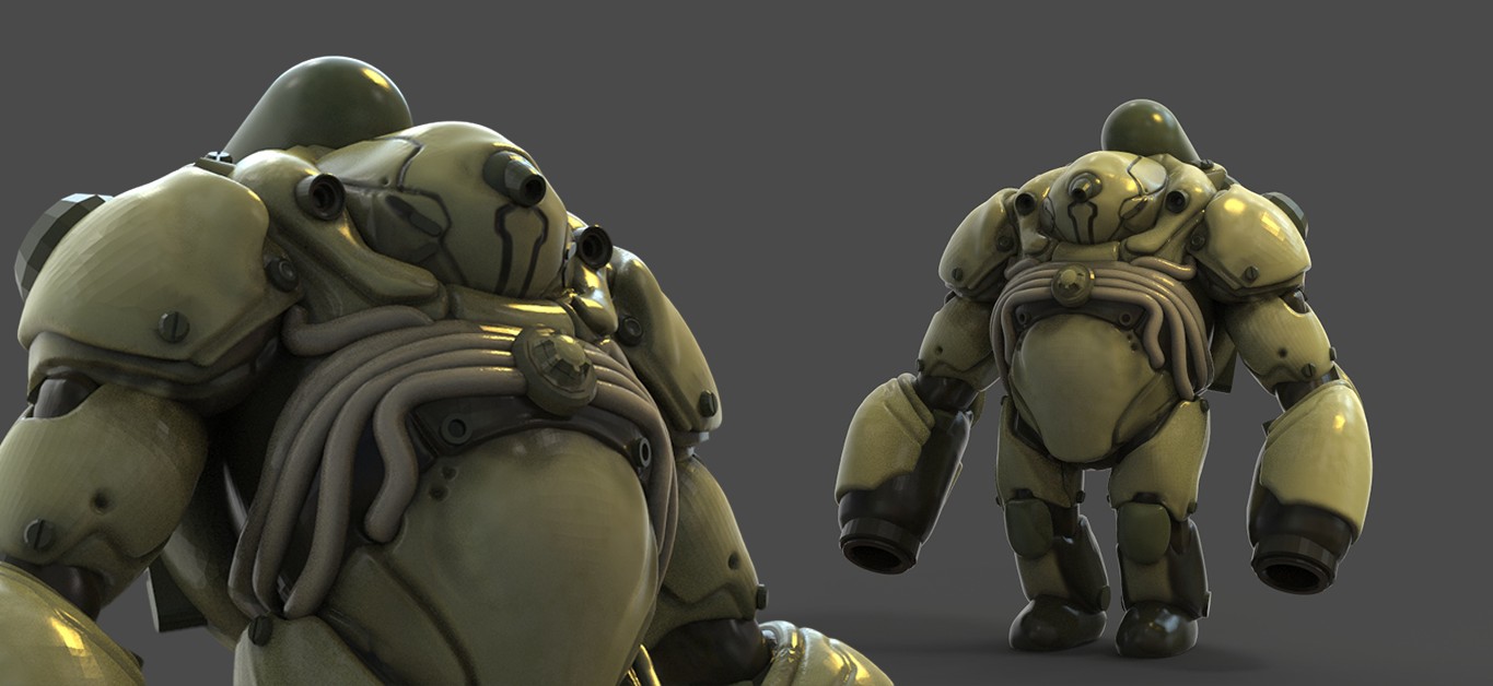 Stylized Mech Robot: Session One