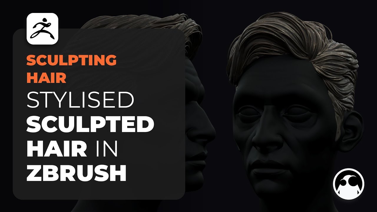 Sculpting Stylised Hair in ZBrush