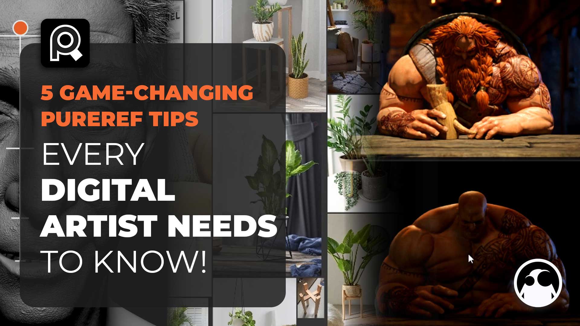 My top 5 PurRef Tips for digital artists