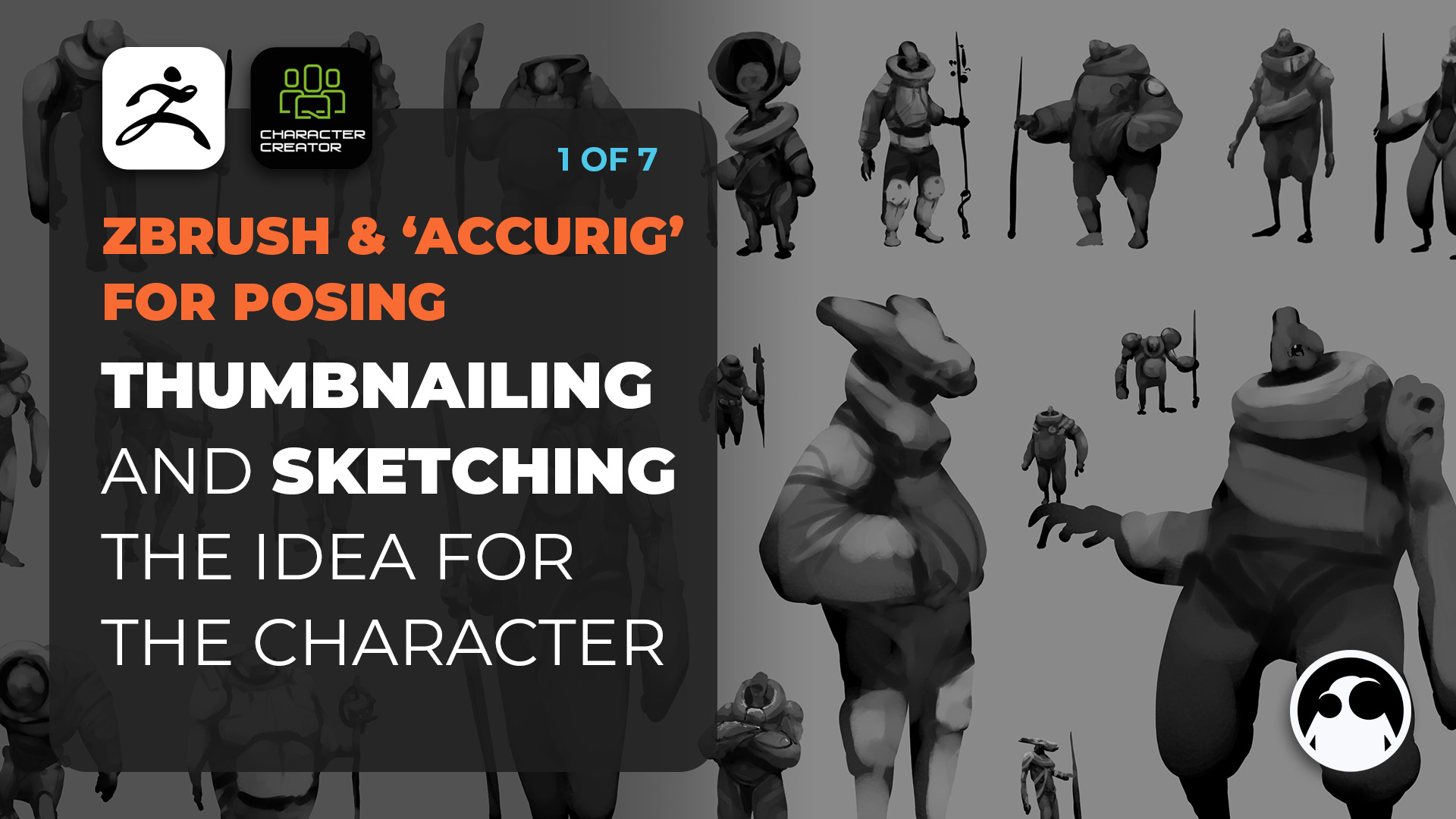 Posing characters in ZBrush with ‘AccuRig’