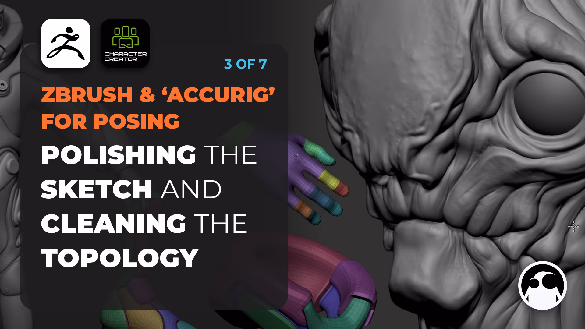 Posing characters in ZBrush with ‘AccuRig’