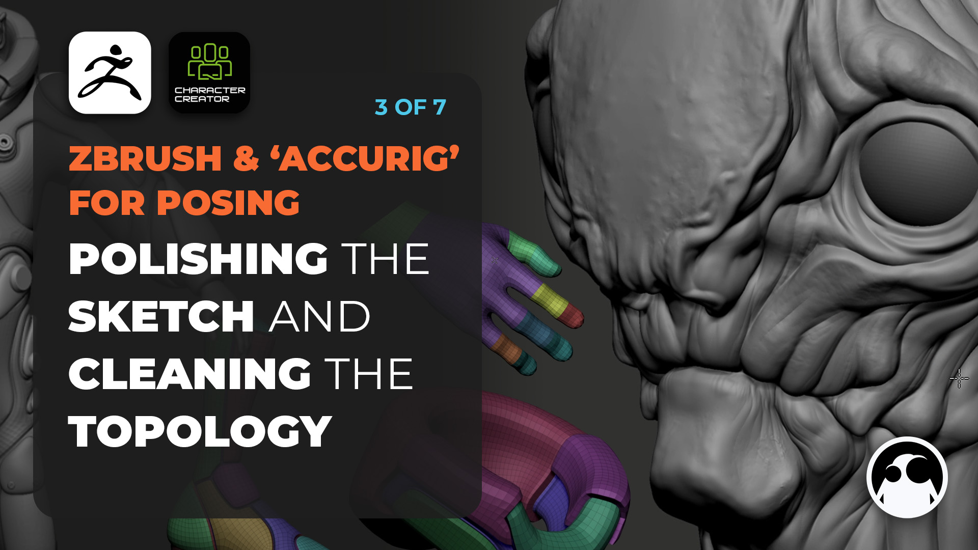 Posing characters in ZBrush with ‘AccuRig’
