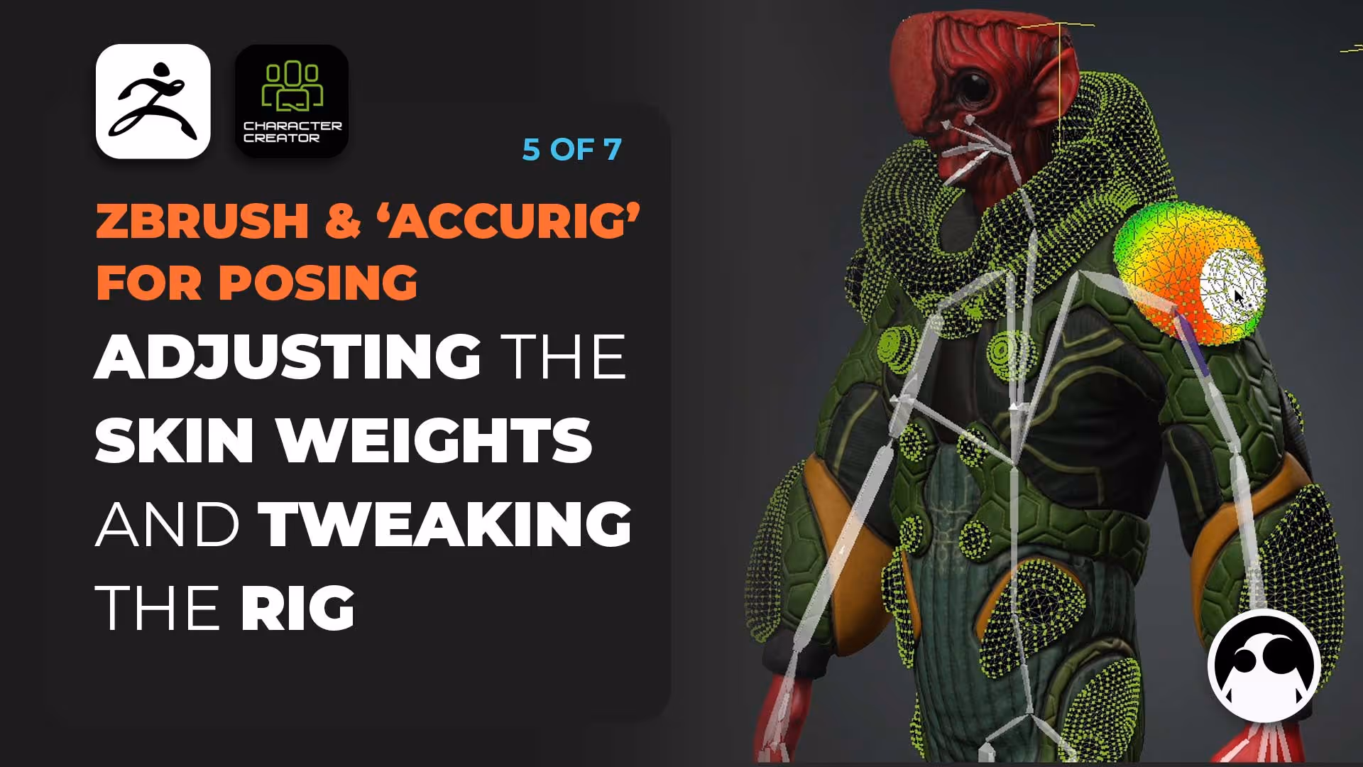 Posing characters in ZBrush with ‘AccuRig’