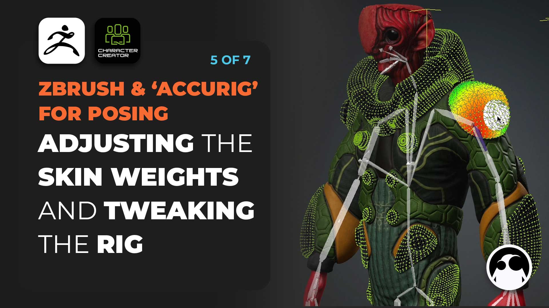 Posing characters in ZBrush with ‘AccuRig’
