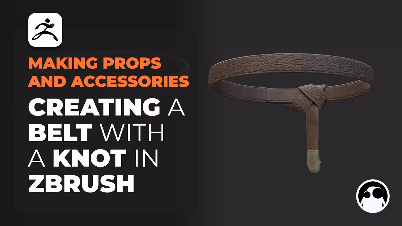 Creating a Belt with a know int ZBrush