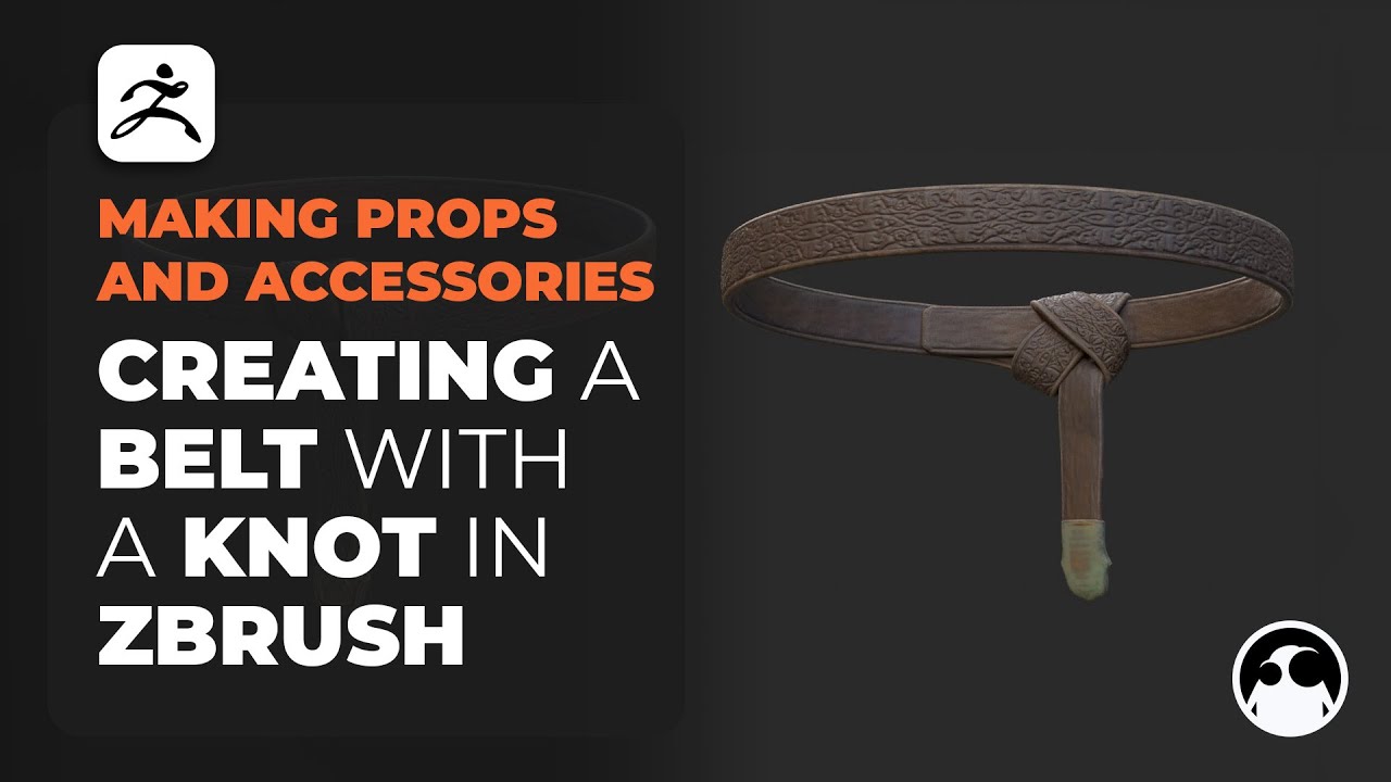 Creating a Belt with a know int ZBrush