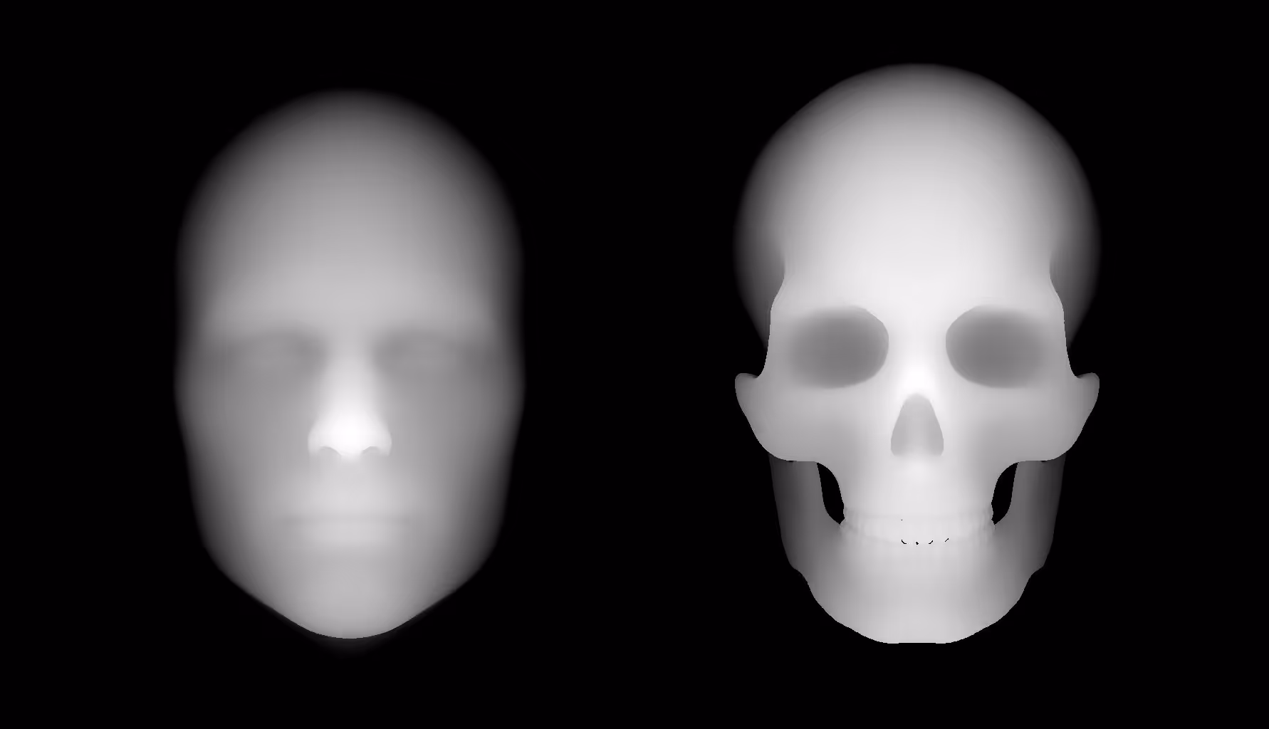 Quick sketch alphas (head and skull)