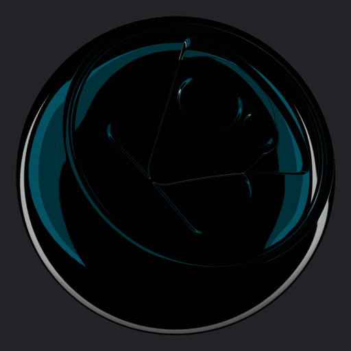 Comic Dark Highlights Blue