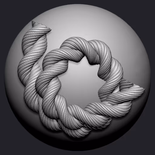 Ropes Curve Brush