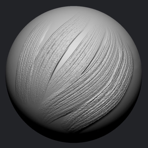 Brushy Textured Clay
