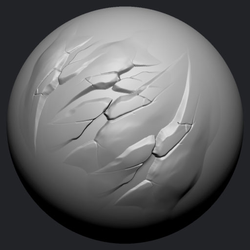 Rock alpha crack (alpha)