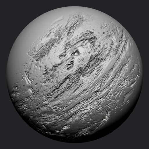 Strong directional erosion