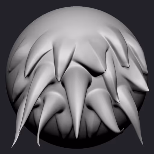 Stylised Hair Clumps (VDM)