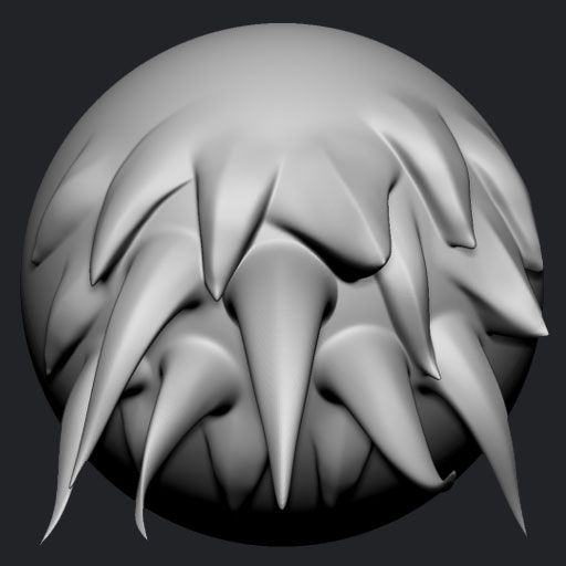 Stylised Hair Clumps (VDM)