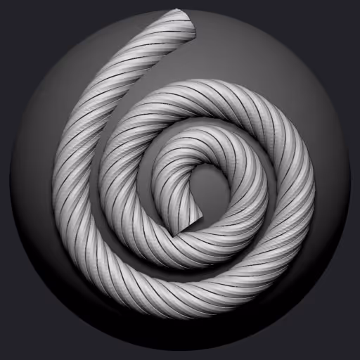 Simple Rope Brush