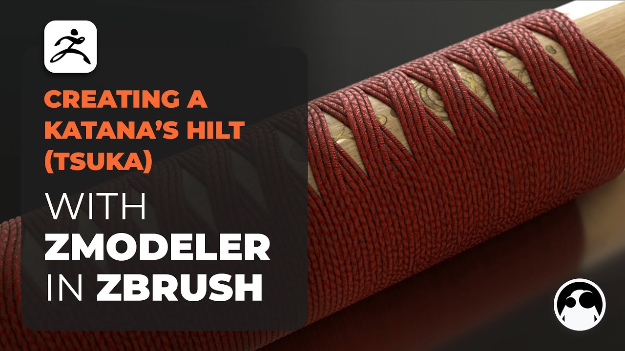 Creating the Handle of a Katana’s hilt (Tsuka) with ZModeler in ZBrush