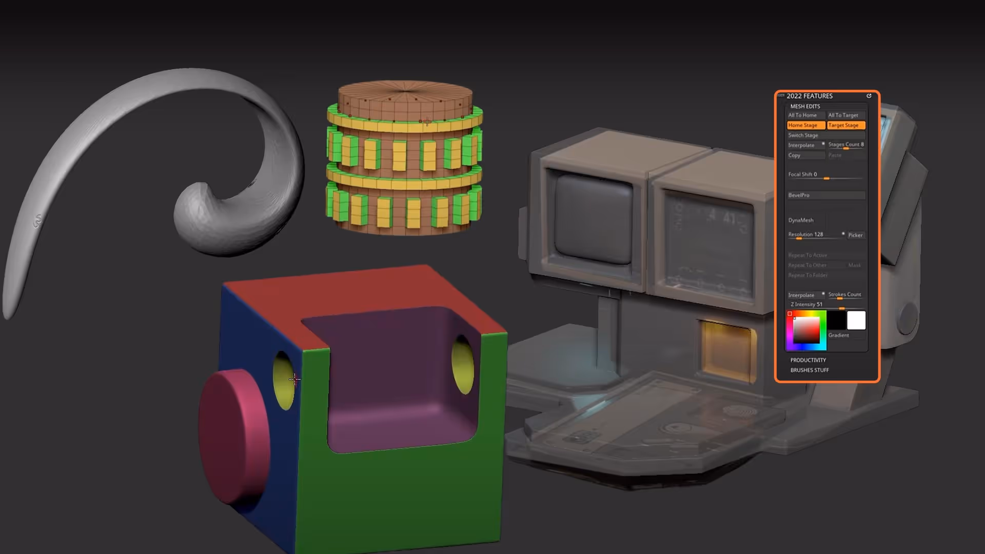 ZBrush 2022 features overview