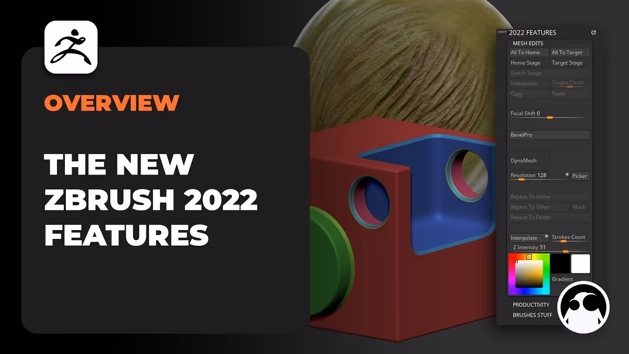 ZBrush 2022 features overview