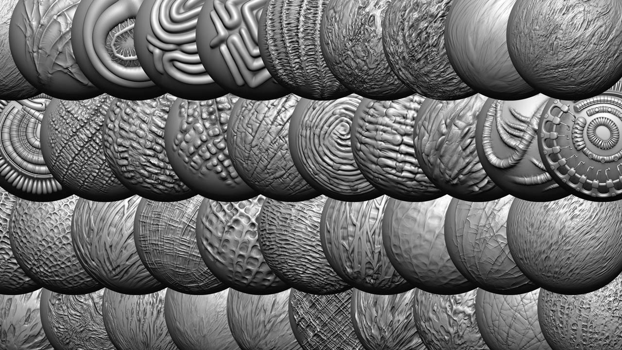 Giger & Beksinski Tribute Brushes pack for ZBrush