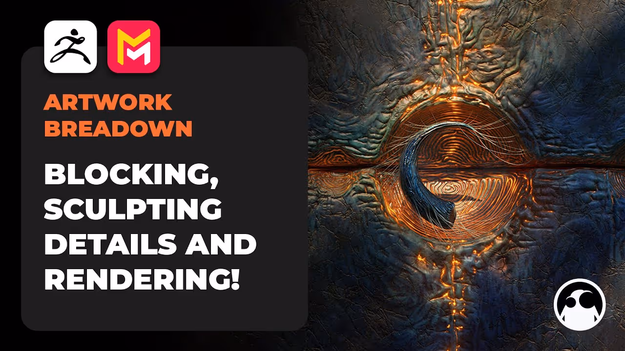 How to Make an Ancient Artifact Wall in ZBrush