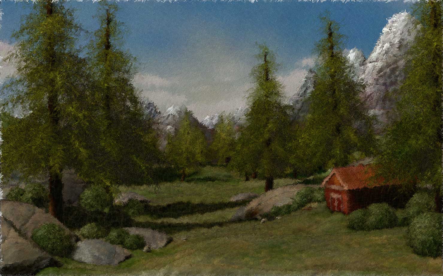 Oil Painting Fine