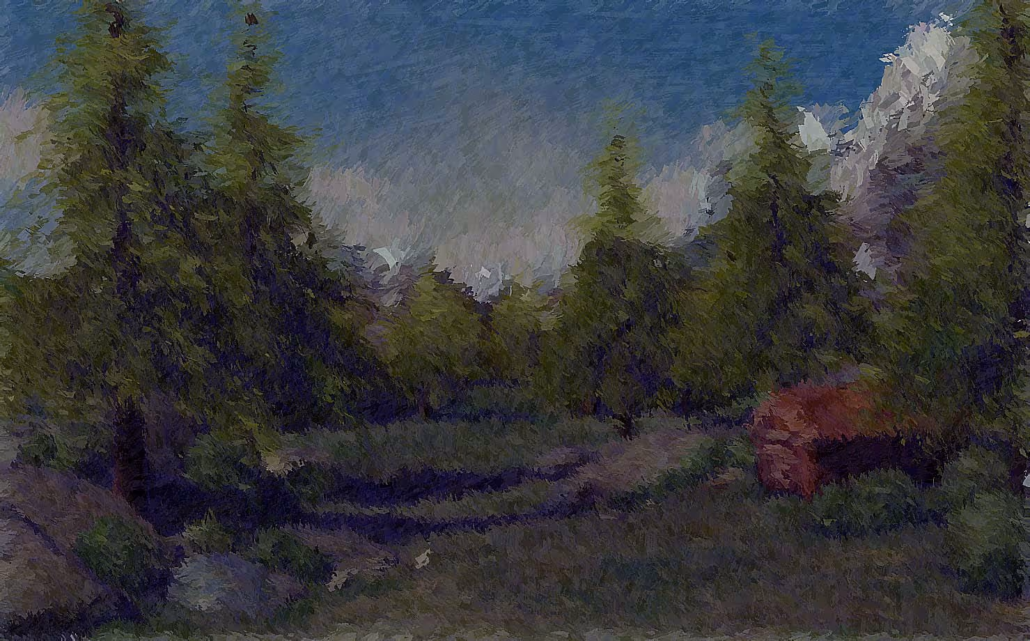 Oil Painting Gogh 01
