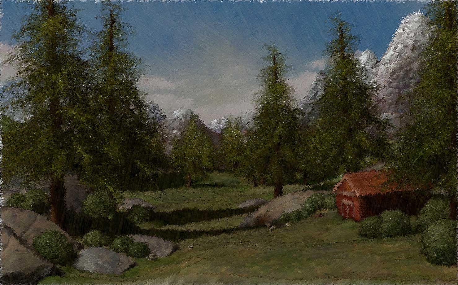 Oil Painting Sharp