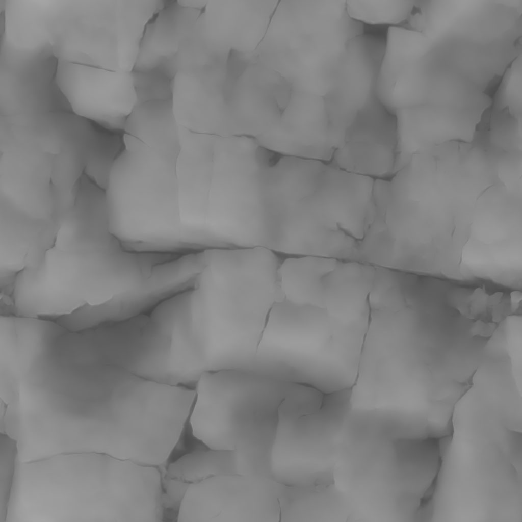 square rocks cracks