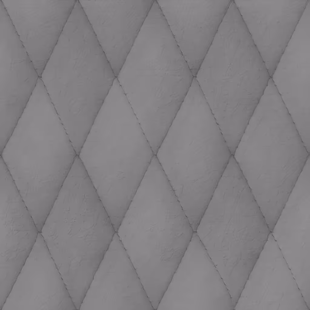 Fabric romboid pattern