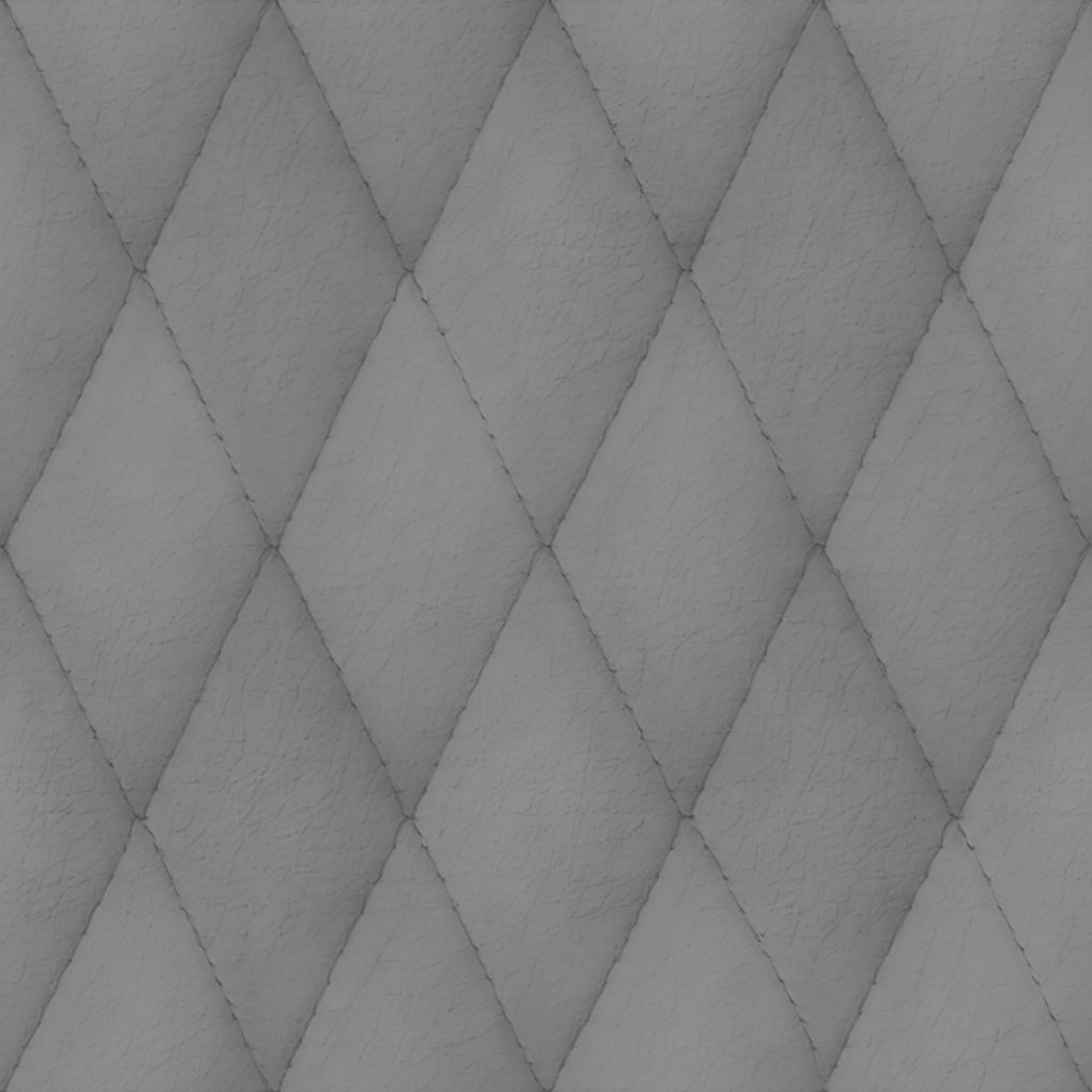 Fabric romboid pattern