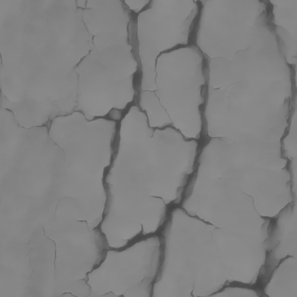 concrete cracked wall 002