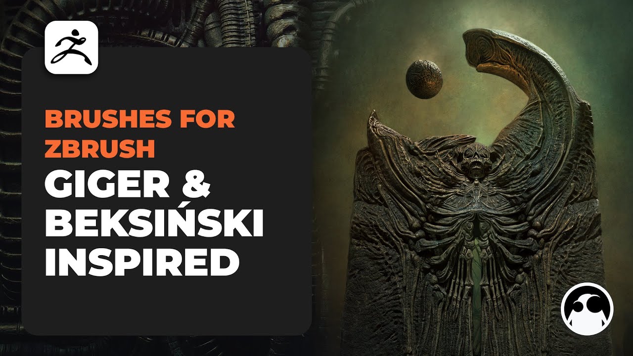 Giger & Beksiński inspired pack