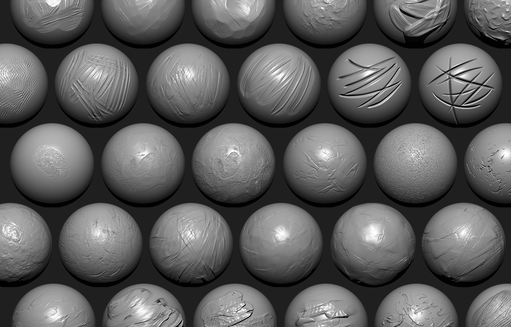 Digital Clay Brushes Pack