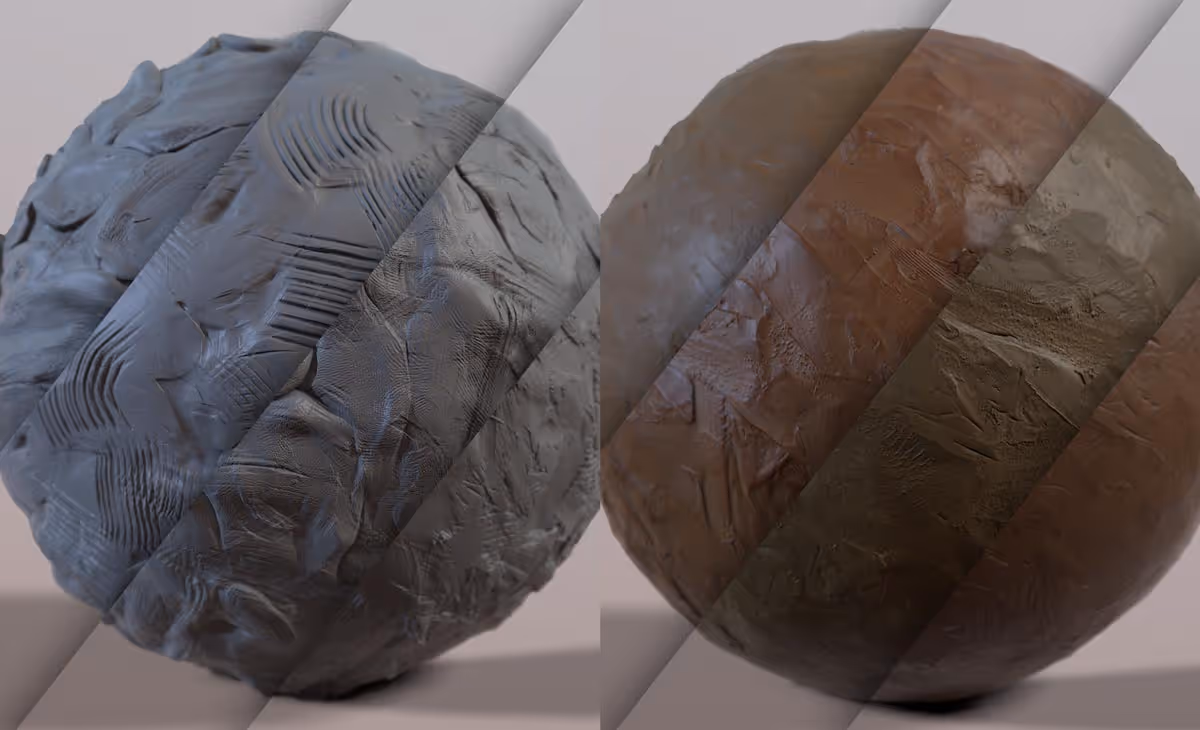 Digital Clay Brushes Pack