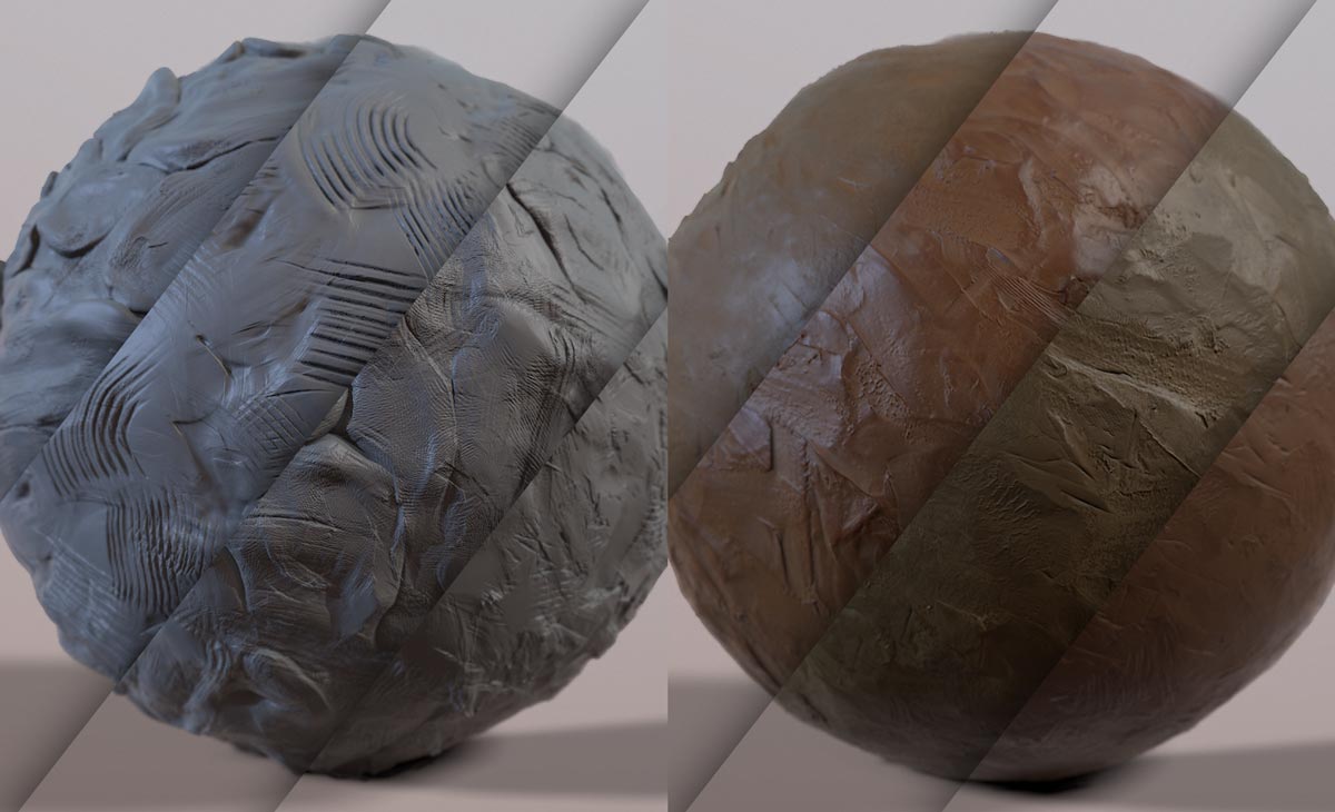 Digital Clay Brushes Pack