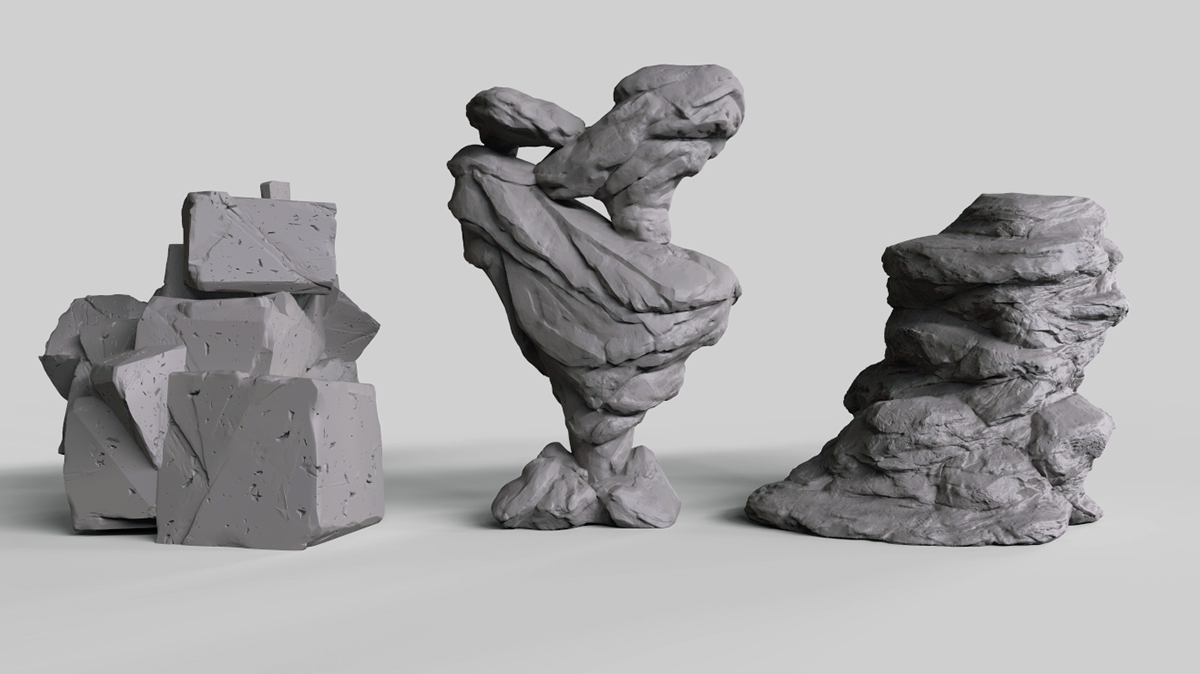 Advanced ROCK brushes pack